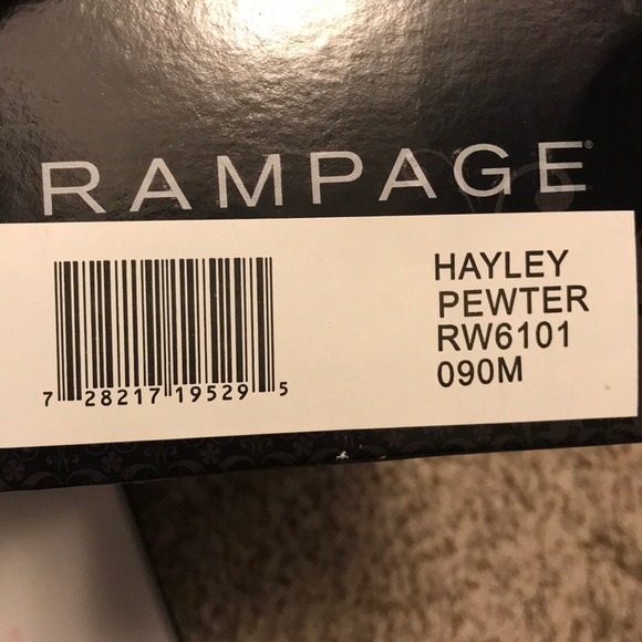 Grey Beaded Ballet Flats - Picture 2 of 4